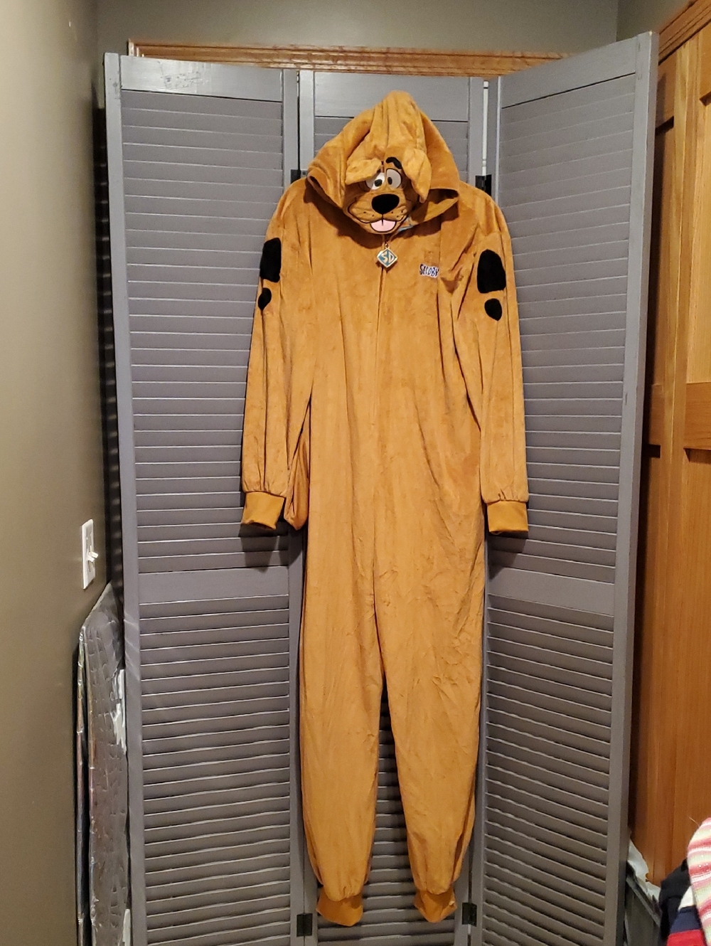 Scooby-Doo Plush Hooded Costume Size S/M
